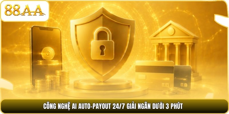 Công nghệ AI Auto-Payout 24/7 giải ngân dưới 3 phút